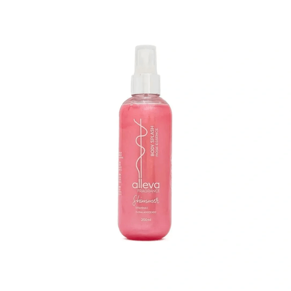 Body Splash Rose Essence 200ML Alleva Body Splash Shimmer Rose Essence 200ml Alleva